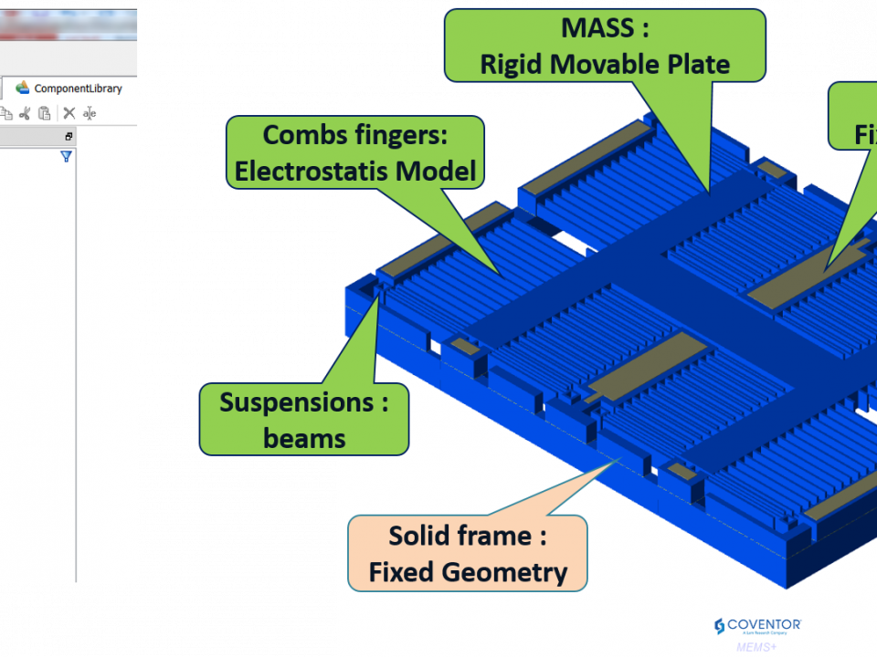 X-FAB-XMB10-PDK-CoventorMP-Component-Library-and-1-axis-accelerometer-design